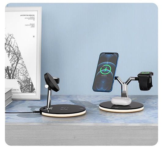 3-in-1-Magnet-Wireless-Ladegerät,Kompatibel mit Apple