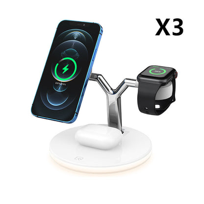 3-in-1-Magnet-Wireless-Ladegerät,Kompatibel mit Apple