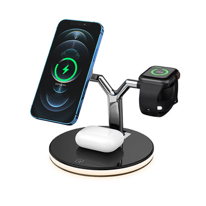 3-in-1-Magnet-Wireless-Ladegerät,Kompatibel mit Apple