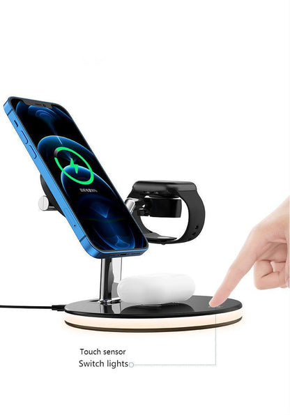 3-in-1-Magnet-Wireless-Ladegerät,Kompatibel mit Apple