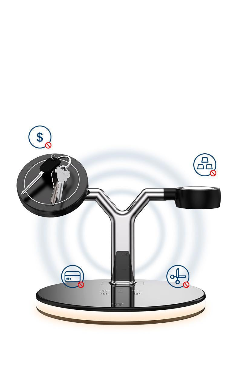3-in-1-Magnet-Wireless-Ladegerät,Kompatibel mit Apple
