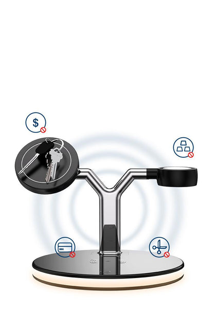 3-in-1-Magnet-Wireless-Ladegerät,Kompatibel mit Apple