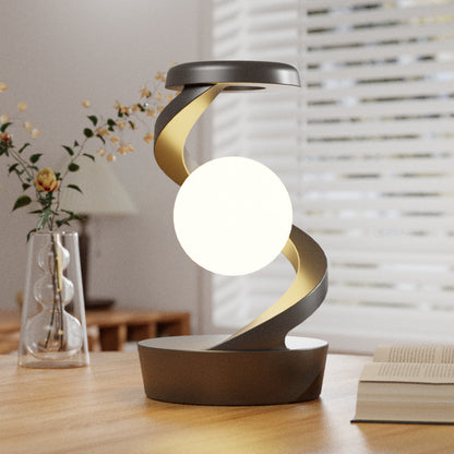 Drehbare Mond-Schreibtischlampe mit kabellosem Ladegerät