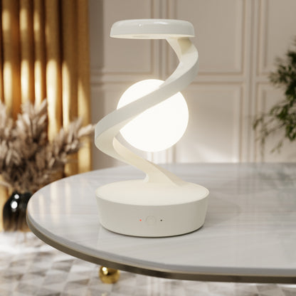 Drehbare Mond-Schreibtischlampe mit kabellosem Ladegerät