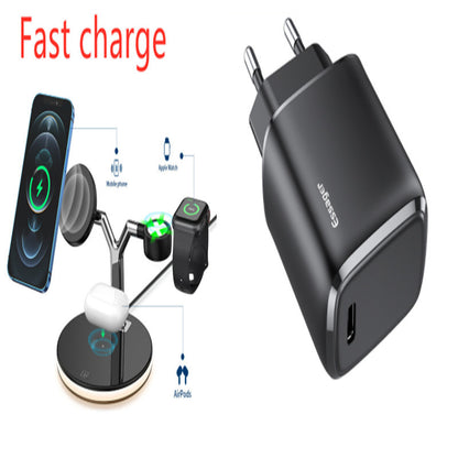 3-in-1-Magnet-Wireless-Ladegerät,Kompatibel mit Apple