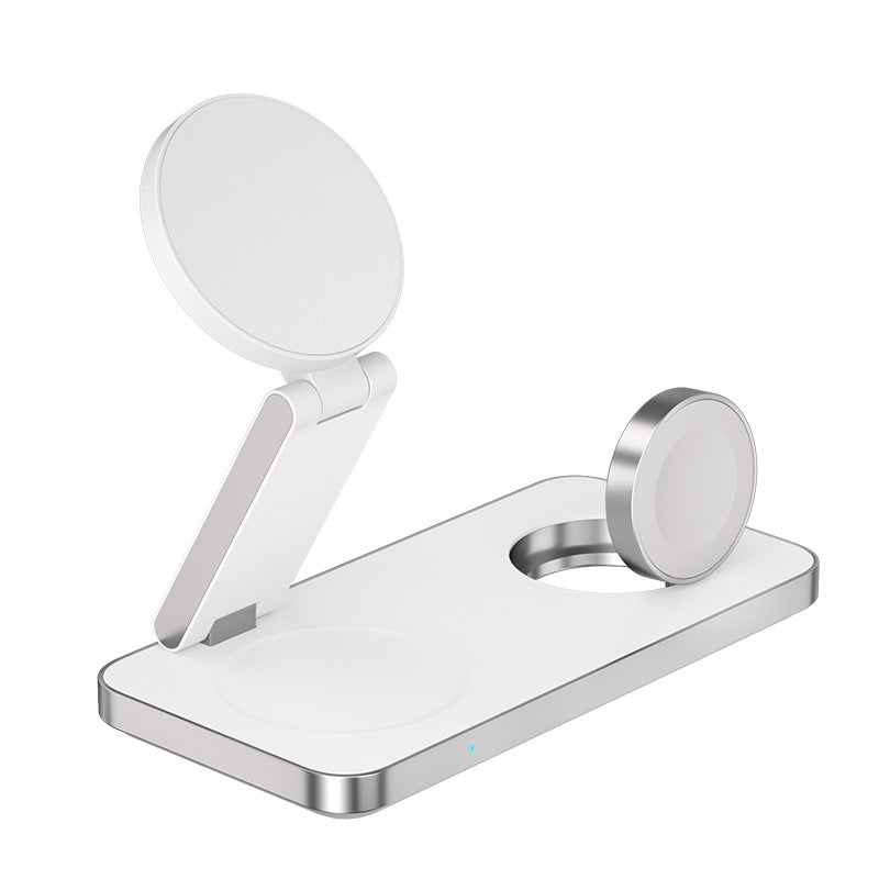 Schlichtes 3-in-1-Magnet-Wireless-Ladegerät