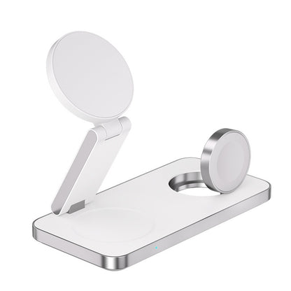 Schlichtes 3-in-1-Magnet-Wireless-Ladegerät