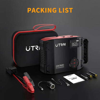 UTRAI 4 In 1 2000A Starthilfe Power Bank 16000 mAh