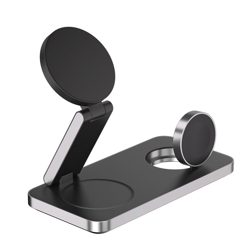 Schlichtes 3-in-1-Magnet-Wireless-Ladegerät